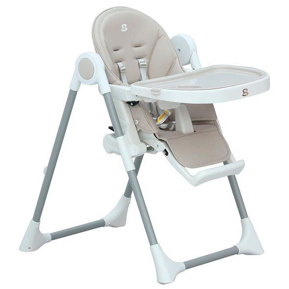 SCARLETT JÍDELNÍ ŽIDLIČKA ROSA BÉŽOVÁ - JÍDELNÍ ŽIDLIČKY PLASTOVÉ - KRMENÍ