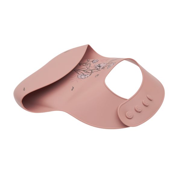 KIKKABOO BRYNDÁK S KAPSOU PLATINUM SILICONE FLORA BLUSH - BRYNDÁKY - KRMENÍ