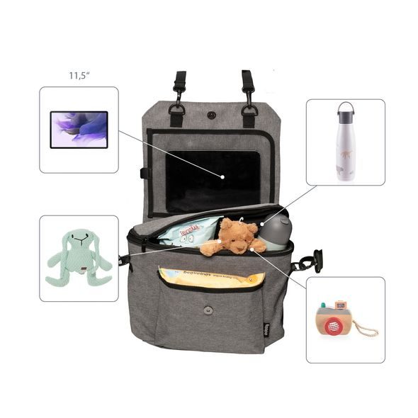 ZOPA ORGANIZÉR NA SEDADLO 3V1 - KAPSÁŘE A ORGANIZÉRY - AUTOSEDAČKY A PŘÍSLUŠENSTVÍ