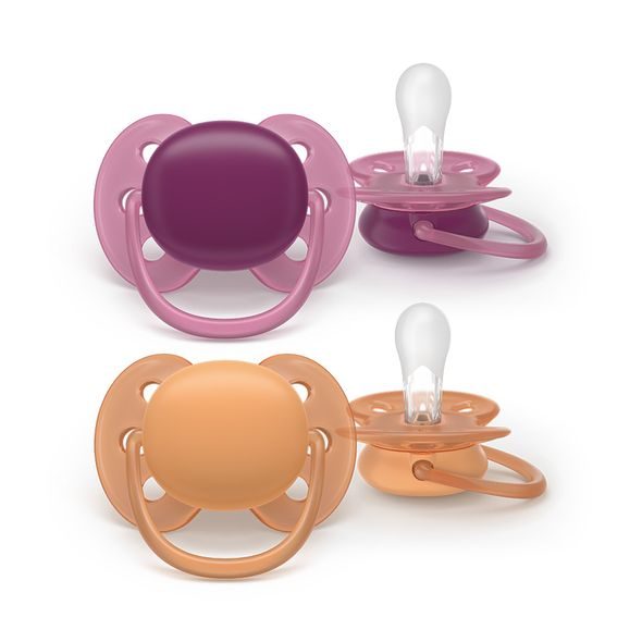 PHILIPS AVENT ŠIDÍTKO ULTRASOFT PREMIUM NEUTRAL 18+M OBRÁZEK, 2 KS - ŠIDÍTKA A DOPLŇKY - KRMENÍ