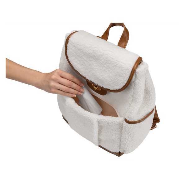 KIKKABOO PŘEBALOVACÍ BATOH MORICE WHITE - PŘEBALOVACÍ BATOHY - KOČÁRKY A PŘÍSLUŠENSTVÍ