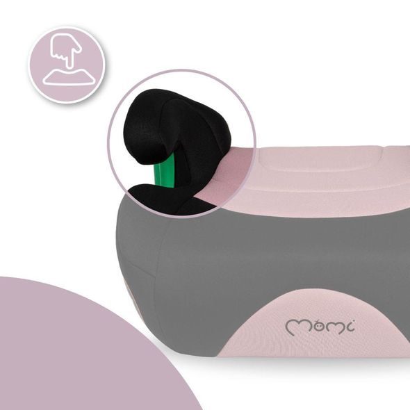 MOMI PODSEDÁK MOMI VENKO ISOFIX I-SIZE RŮŽOVÝ - AUTOSEDAČKY 15-36KG - AUTOSEDAČKY A PŘÍSLUŠENSTVÍ