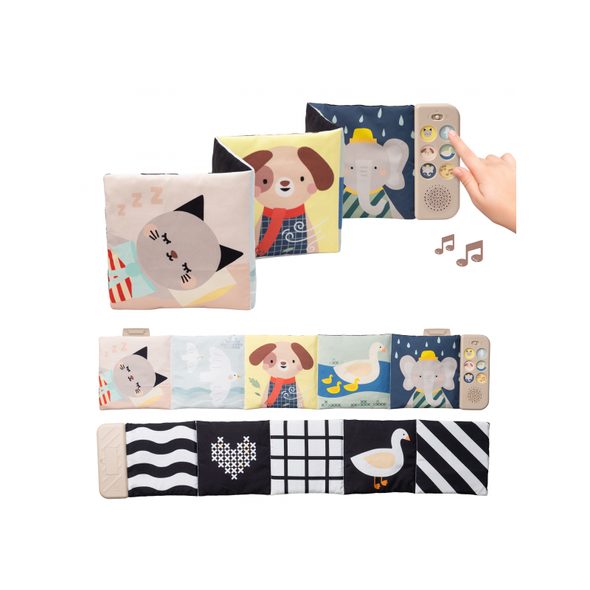 TAF TOYS KNÍŽKA PRO NEJMENŠÍ SE ZVUKY - KNÍŽKY PRO NEJMENŠÍ - PRO DĚTI