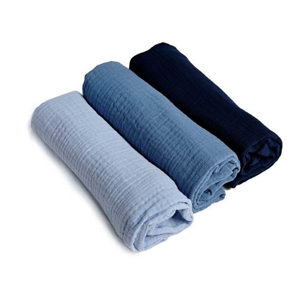 JASMINE MUŠELINOVÉ PLENY BOX LUX 5 60X80 3KS - LÁTKOVÉ PLENY SKLÁDANÉ - PŘEBALOVÁNÍ