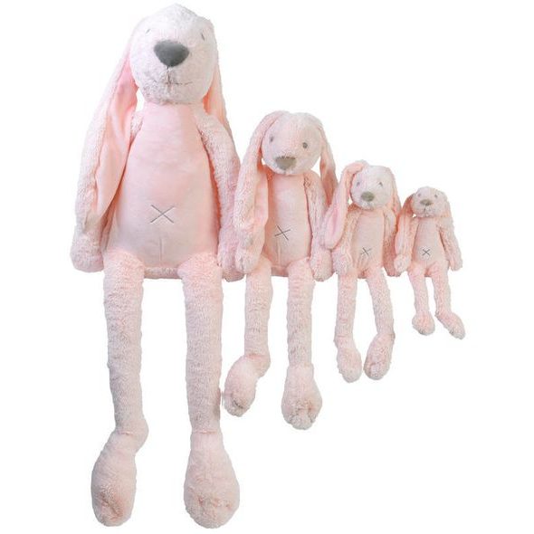 HAPPY HORSE KRÁLÍČEK RICHIE XXL BIG RŮŽOVÝ - PLYŠOVÁ ZVÍŘATA - PRO DĚTI