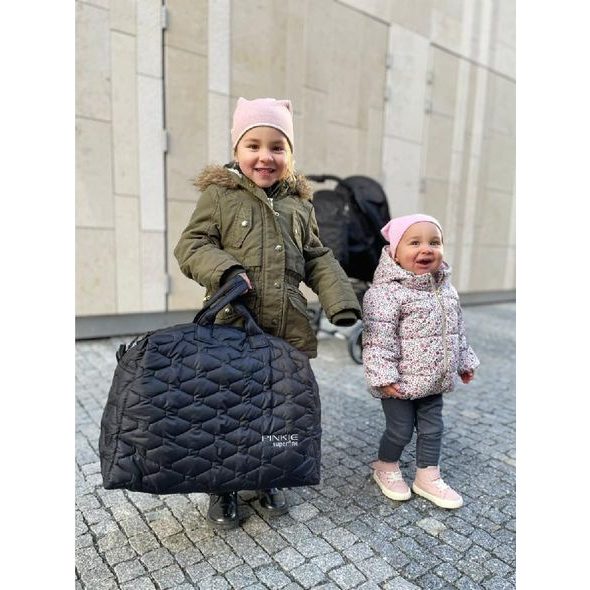 PINKIE KABELA NA KOČÁREK SUPERFINE BLACK XL - PŘEBALOVACÍ TAŠKY - KOČÁRKY A PŘÍSLUŠENSTVÍ