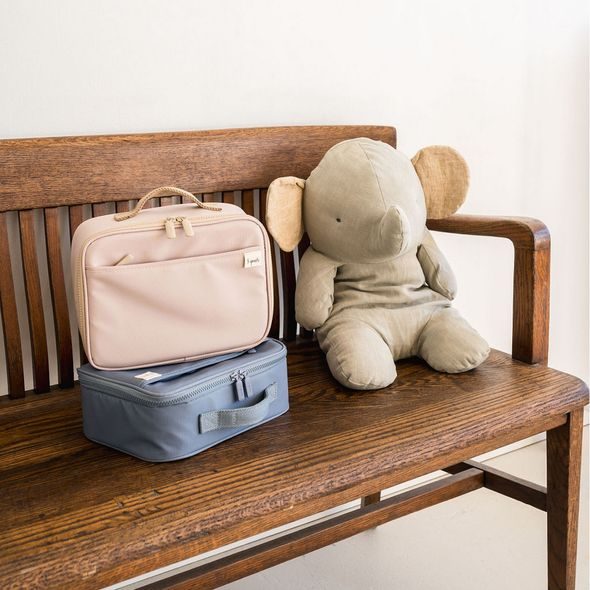 3 SPROUTS TAŠKA NA SVAČINU RECYCLED TAUPE - KRABIČKY NA SVAČINU - KRMENÍ