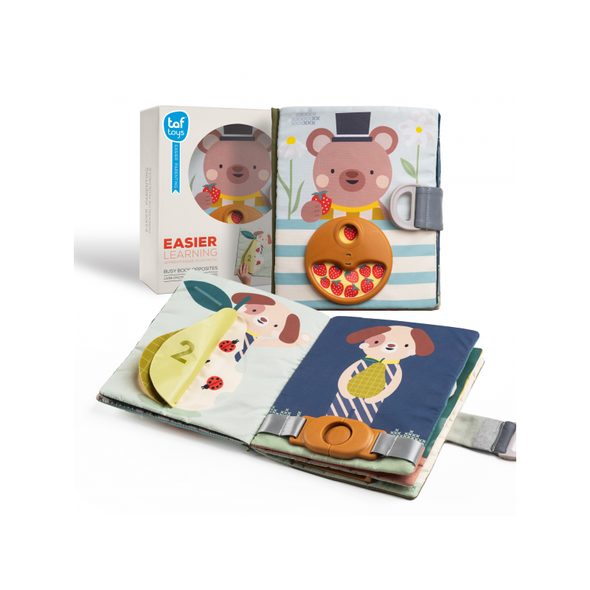 TAF TOYS KNÍŽKA S AKTIVITAMI FANTASY BUSY BOOK - KNÍŽKY PRO NEJMENŠÍ - PRO DĚTI