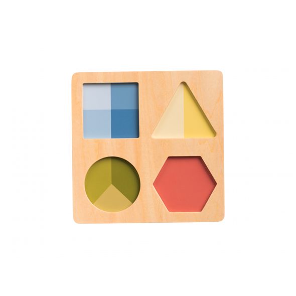 TAF TOYS PUZZLE VKLÁDACÍ TVARY PRO NEJMENŠÍ - VKLÁDÁNÍ TVARŮ - PRO DĚTI