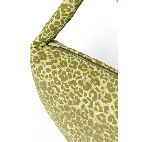 STUDIO NOOS COTTON CROSS BODY BAG GREEN LEOPARD - LEDVINKY - KOČÁRKY A PŘÍSLUŠENSTVÍ