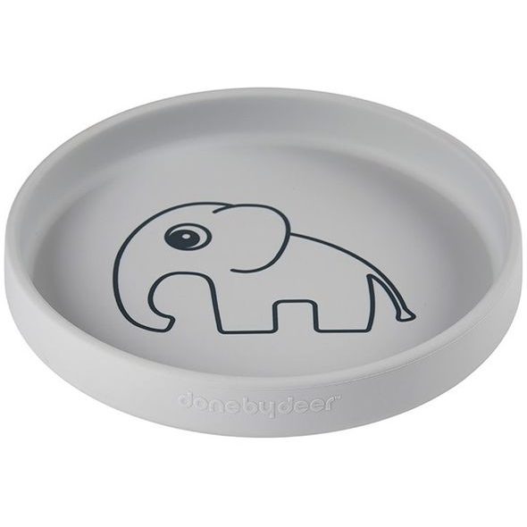 DONE BY DEER SILIKONOVÝ TALÍŘ KULATÝ - MISKY, TALÍŘKY A PODLOŽKY - KRMENÍ
