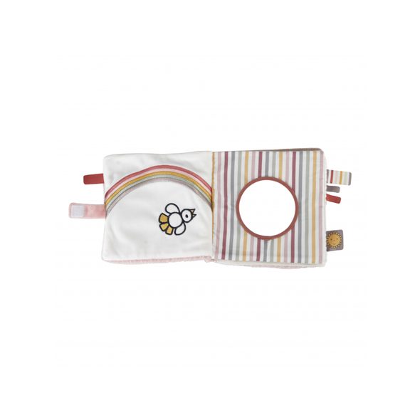 LITTLE DUTCH TEXTILNÍ KNÍŽKA S AKTIVITAMI KRÁLÍČEK MIFFY FLUFFY PINK - KNÍŽKY PRO NEJMENŠÍ - PRO DĚTI