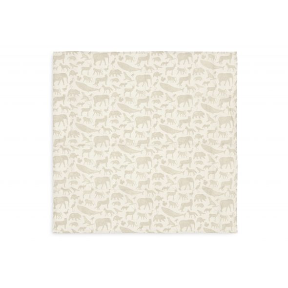 JOLLEIN PLENY 3 KS 70X70 CM ANIMALS NOUGAT - JEDNORÁZOVÉ PLENY - PŘEBALOVÁNÍ