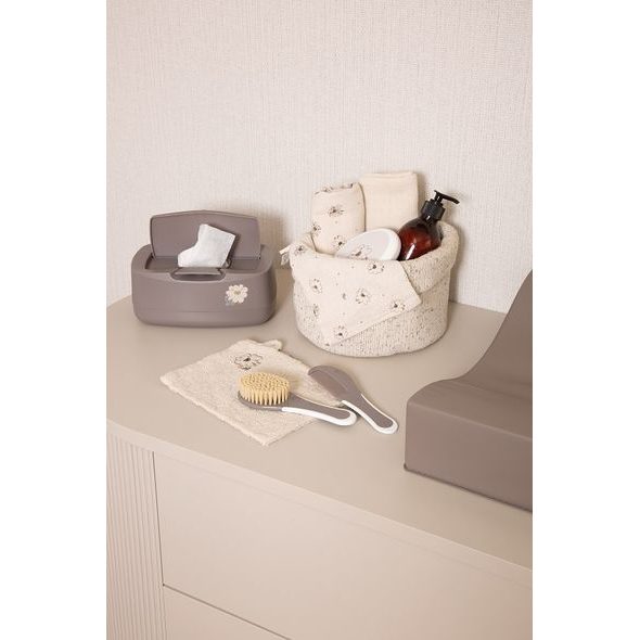 BEBE-JOU HŘEBEN A KARTÁČ S PŘÍRODNÍM VLASEM BÉBÉ-JOU FARM FRIENDS - HŘEBÍNKY A KARTÁČKY - KOUPÁNÍ A ZDRAVÍ