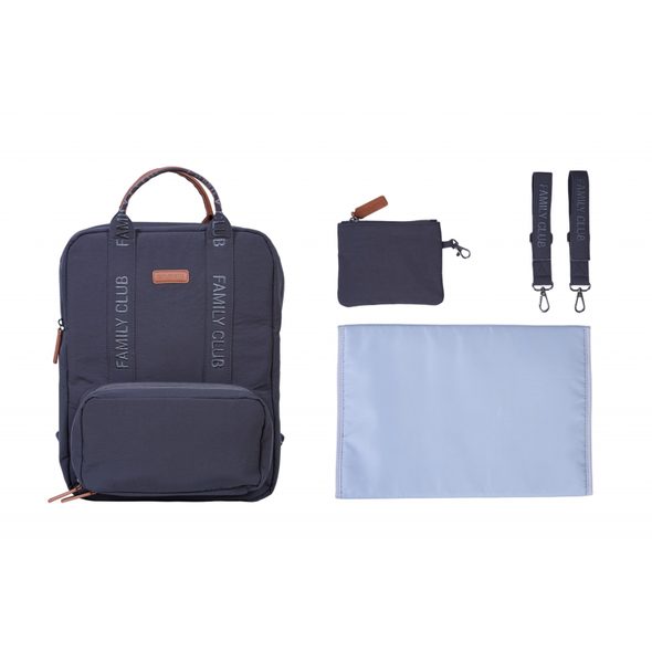 CHILDHOME PŘEBALOVACÍ BATOH FAMILY CLUB SIGNATURE URBAN DARK GREY - PŘEBALOVACÍ BATOHY - KOČÁRKY A PŘÍSLUŠENSTVÍ