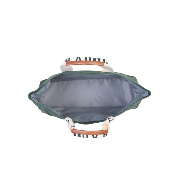 CHILDHOME CESTOVNÍ TAŠKA FAMILY BAG CANVAS GREEN - CESTOVNÍ TAŠKY NA KOČÁREK - KOČÁRKY A PŘÍSLUŠENSTVÍ