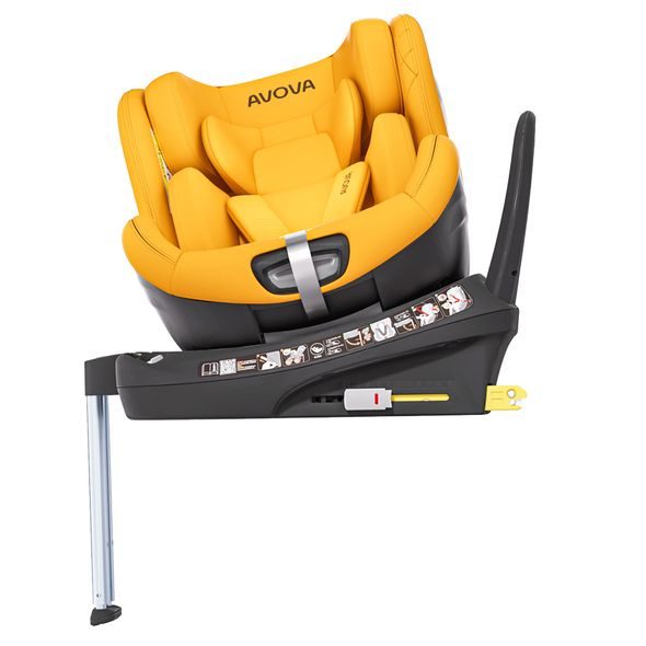 AVOVA SWAN-FIX I-SIZE 2024 BEACH YELLOW 40-125CM - AUTOSEDAČKY 0-36KG - AUTOSEDAČKY A PŘÍSLUŠENSTVÍ