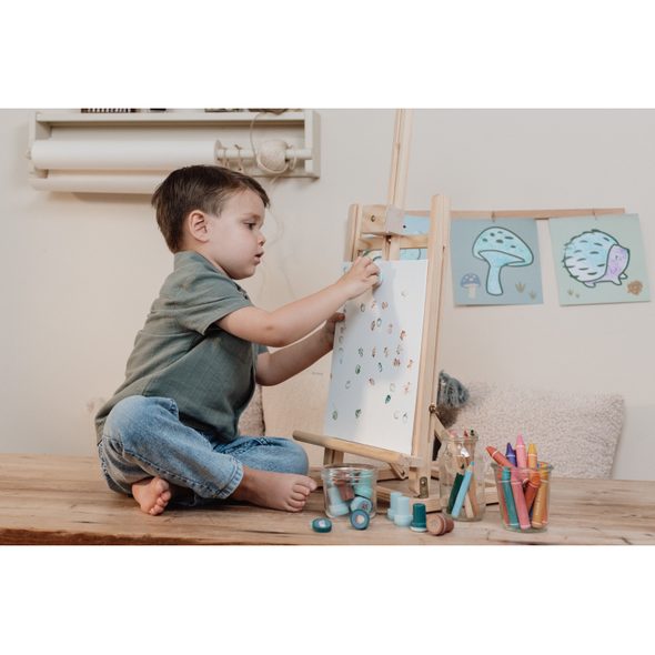 LITTLE DUTCH RAZÍTKA SAMOBARVICÍ 16 KS FOREST FRIENDS - LITTLE DUTCH - PRO DĚTI