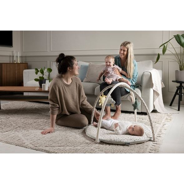 VINTER & BLOOM MEADOW HRACÍ DEKA S HRAZDIČKOU SOFT SAND - HRACÍ PODLOŽKY NA ZEM - SPINKÁNÍ