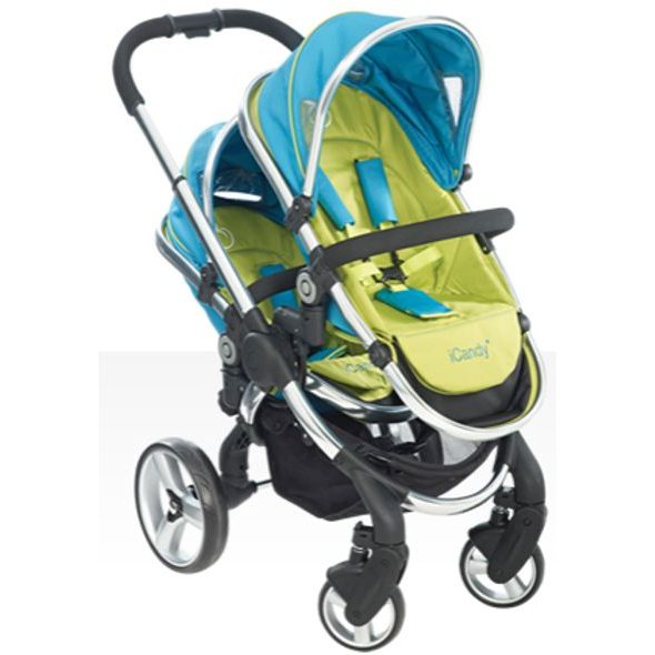 ICANDY PEACH UPGRADE NA DVĚ DĚTI 2013 (KONVERTOR) - KOČÁRKY PRO DVOJČATA - KOČÁRKY A PŘÍSLUŠENSTVÍ