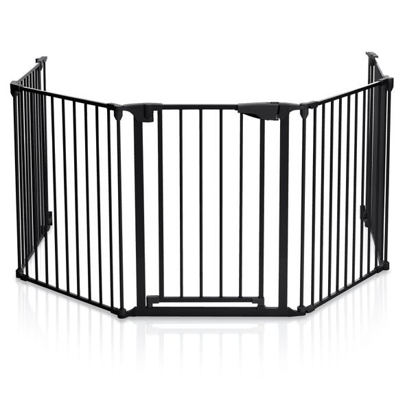 FILLIKID PROSTOROVÁ BEZPEČNOSTNÍ ZÁBRANA BLACK - BEZPEČNOST DĚTÍ V DOMÁCNOSTI - KOUPÁNÍ A ZDRAVÍ
