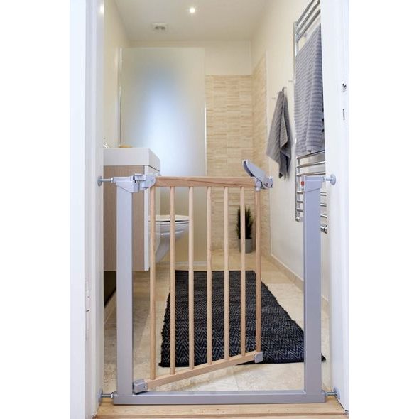 BABY DAN TLAKOVÁ ZÁBRANA BABYDAN TORA, BUK/SILVER, FSC 100% - BEZPEČNOST DĚTÍ V DOMÁCNOSTI - KOUPÁNÍ A ZDRAVÍ