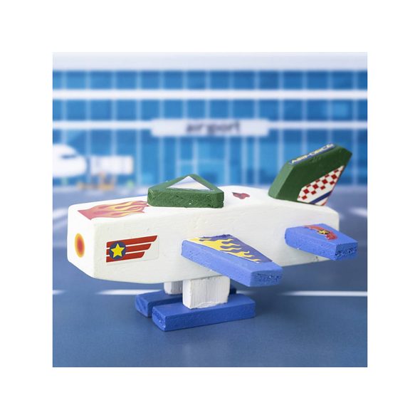 CREATIV COMPANY KREATIVNÍ SADA LETADLO DŘEVĚNÉ - VÝTVARNÉ POMŮCKY A HRAČKY - PRO DĚTI