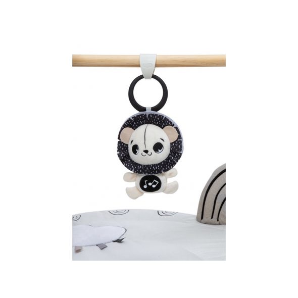 TINY LOVE HRACÍ DEKA S DŘEVĚNOU HRAZDOU BLACK & WHITE - HRACÍ DEKY - PRO DĚTI