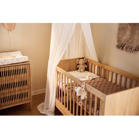 JOLLEIN PROSTĚRADLO NAPÍNACÍ 120X60 CM LEAFY DREAMS - PROSTĚRADLA - SPINKÁNÍ