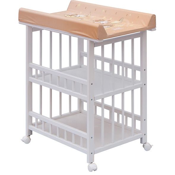 SCARLETT PŘEBALOVACÍ PULT JÁŠ BÍLÝ GALAXY BÉŽOVÉ - PŘEBALOVACÍ PULTY - PŘEBALOVÁNÍ