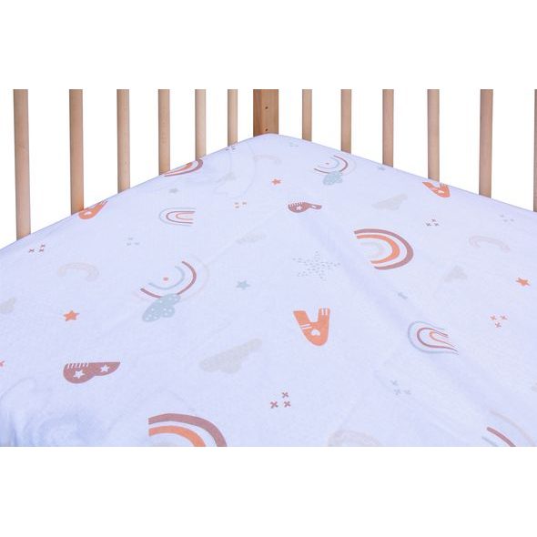 SCARLETT PROSTĚRADLO DO POSTÝLKY - SCARLETT MONTA - 120 X 60 CM - PROSTĚRADLA - SPINKÁNÍ