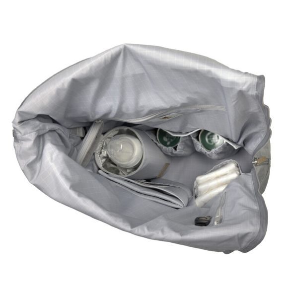 LÄSSIG FAMILY GREEN LABEL ROLLTOP BACKPACK GREY MÉLANGE - LIMITED EDITION - PŘEBALOVACÍ BATOHY - KOČÁRKY A PŘÍSLUŠENSTVÍ