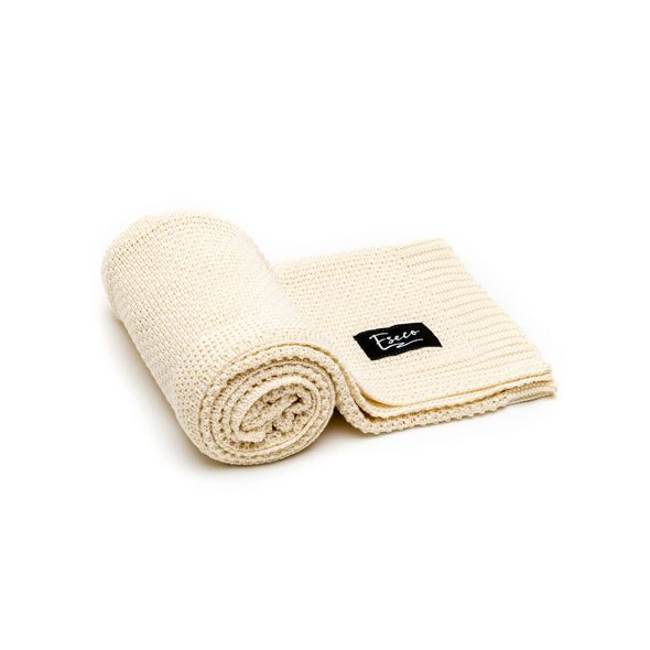 ESECO PLETENÁ DEKA 80X100CM - DĚTSKÉ DEKY PRO MIMINKA - SPINKÁNÍ