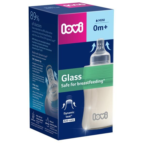 LOVI LAHEV SKLENĚNÁ 150ML - KOJENECKÉ LAHVE - KRMENÍ