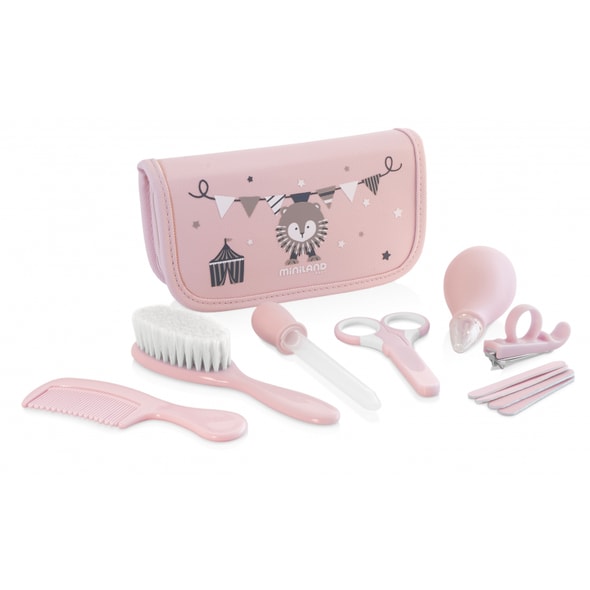 MINILAND SADA HYGIENICKÁ BABY KIT PINK - DOMÁCÍ LÉKÁRNA - KOUPÁNÍ A ZDRAVÍ