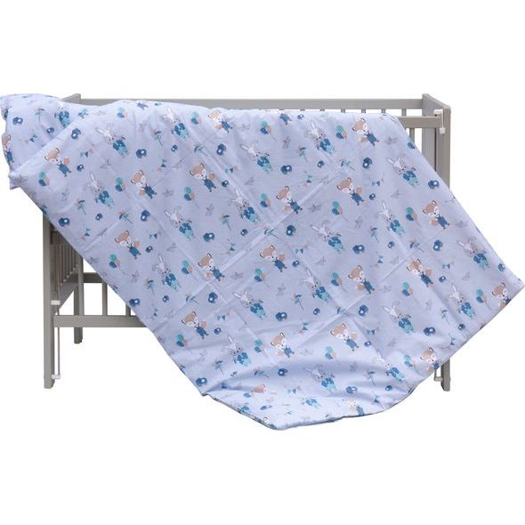 SCARLETT SOUPRAVA DO POSTÝLKY 2-DÍLNÁ LETI MODRÁ 135X100CM - POVLEČENÍ DO POSTÝLKY - SPINKÁNÍ