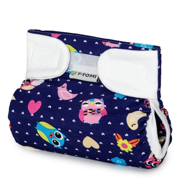 T-TOMI ORTOPEDICKÉ ABDUKČNÍ KALHOTKY - SUCHÝ ZIP OWLS (5-9KG) - PLENKOVÉ KALHOTKY - PŘEBALOVÁNÍ