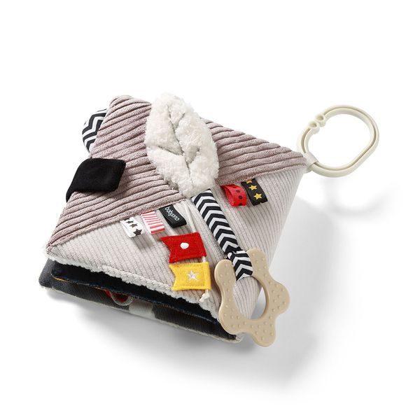 BABYONO KNÍŽKA SENZORICKÁ KONTRASTNÍ MOUSE 0 M+ - KNÍŽKY PRO NEJMENŠÍ - PRO DĚTI