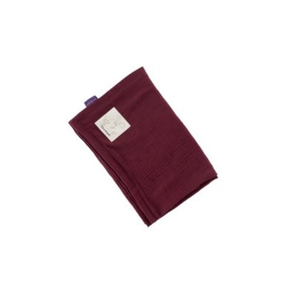 TRÄUMELAND MUŠELÍNOVÁ DEKA 100 X 75 CM BEERENROT - DĚTSKÉ DEKY PRO MIMINKA - SPINKÁNÍ