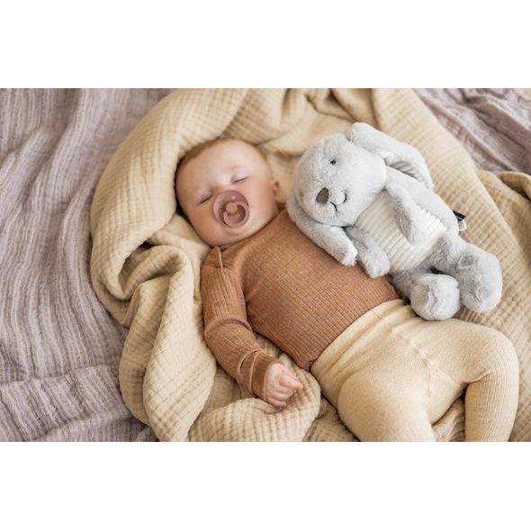 FLOW HRAČKA S TLUKOTEM SRDCE NABÍJECÍ MILO GREY - USÍNÁČCI ŠUMÍCÍ / S TLUKOTEM - PRO DĚTI