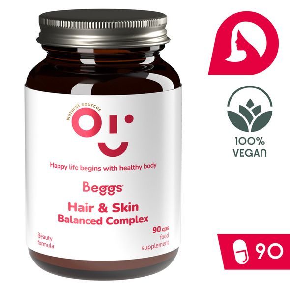 BEGGS BALANCED HAIR&SKIN COMPLEX (90 KAPSLÍ) - POTRAVINOVÉ DOPLŇKY - PRO MAMINKY