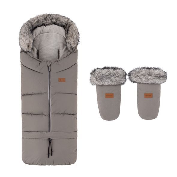 PETITE&MARS SET ZIMNÍ FUSAK ARCTIC 4V1 + RUKAVICE NA KOČÁREK FJORA - FUSAKY DO KOČÁRKU - KOČÁRKY A PŘÍSLUŠENSTVÍ