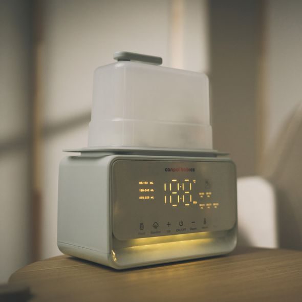 CANPOL BABIES ELEKTRICKÝ DOUBLE OHŘÍVAČ A STERILIZÁTOR KOJENECKÝCH LAHVÍ 7V1 - OHŘÍVAČKY MLÉKA A STRAVY - KRMENÍ