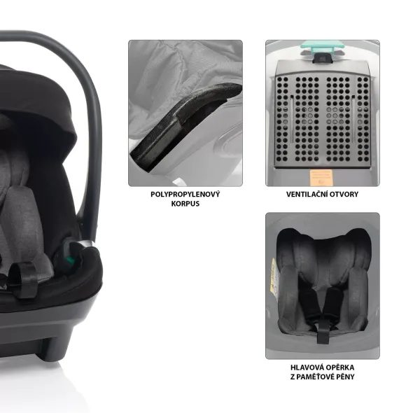 ZOPA AUTOSEDAČKA XS PLUS I-SIZE - AUTOSEDAČKY 0-13KG - AUTOSEDAČKY A PŘÍSLUŠENSTVÍ