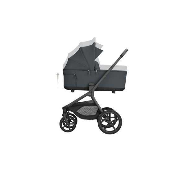 KIKKABOO KOČÁREK 2V1 GOYA PLATINUM GRAPHITE - DVOJKOMBINACE - KOČÁRKY A PŘÍSLUŠENSTVÍ