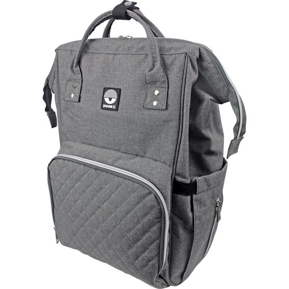 DOOKY PŘEBALOVACÍ BATOH LARGE GREY MELANGE - PŘEBALOVACÍ BATOHY - KOČÁRKY A PŘÍSLUŠENSTVÍ