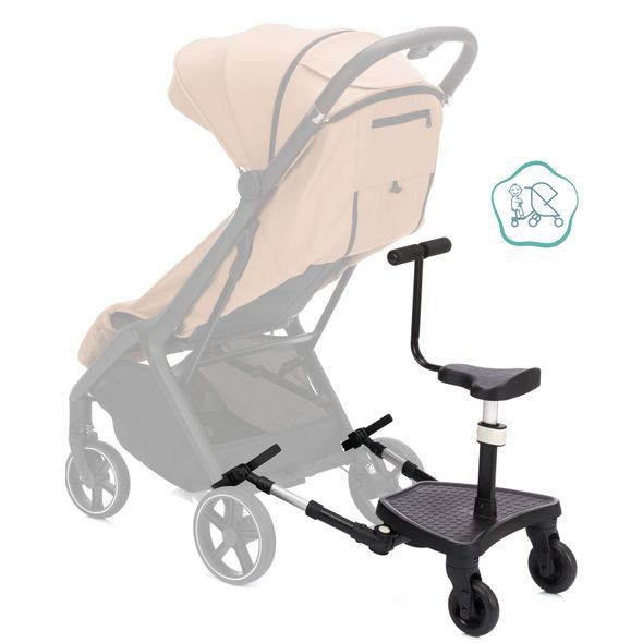 FILLIKID STUPÁTKO BLACK - STUPÁTKA ZA KOČÁREK - KOČÁRKY A PŘÍSLUŠENSTVÍ