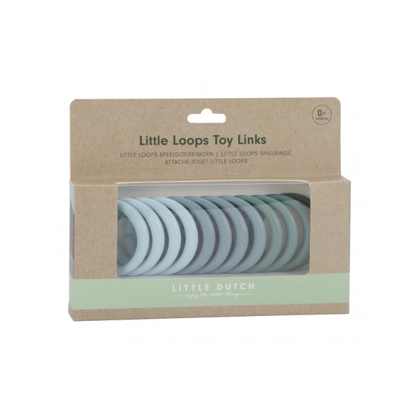 LITTLE DUTCH SPOJOVACÍ KROUŽKY ŘETĚZ FOREST FRIENDS - NAVLÉKÁNÍ - PRO DĚTI