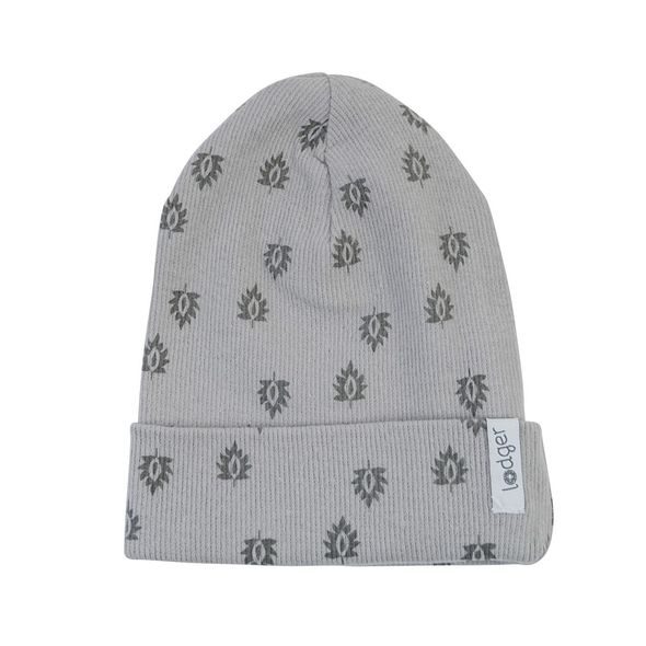 LODGER BEANIE PRINT RIB SHARKSKIN 0 - 6 MĚSÍCŮ - ČEPIČKY A KLOBOUČKY - PRO DĚTI