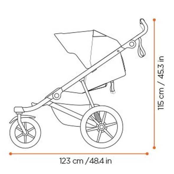 THULE URBAN GLIDE 3 2026 - SPORTOVNÍ KOČÁRKY - KOČÁRKY A PŘÍSLUŠENSTVÍ